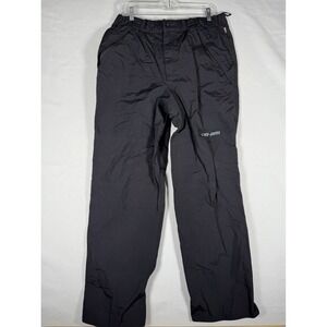 Can-Am BRP Pants Men's Large 34x32 Black Zip Ankle Moto ATV Rain Riding Pants